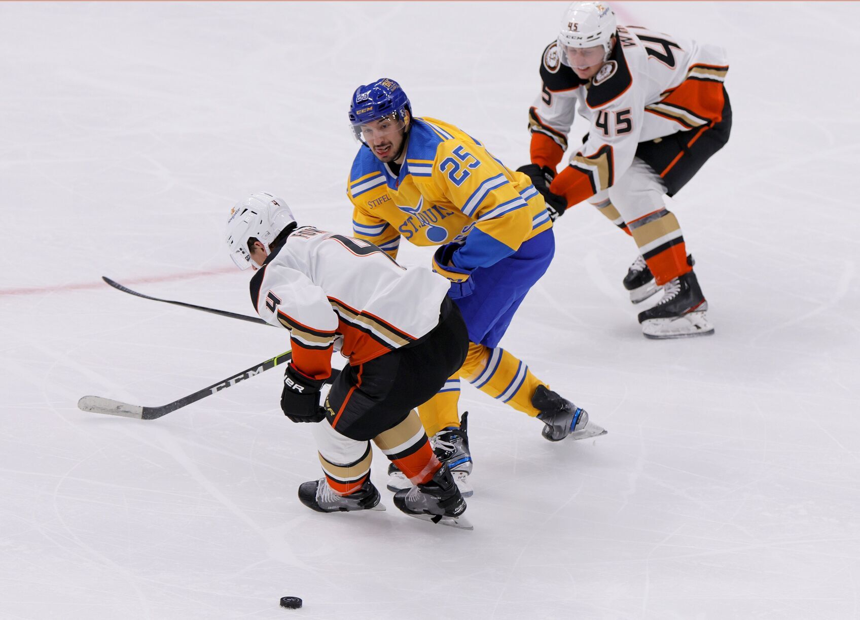 Blues host Ducks